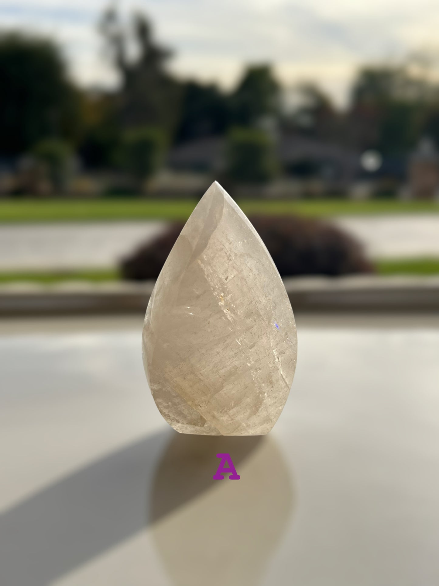 AAA 級透明石英晶體火焰(S)批次 #1