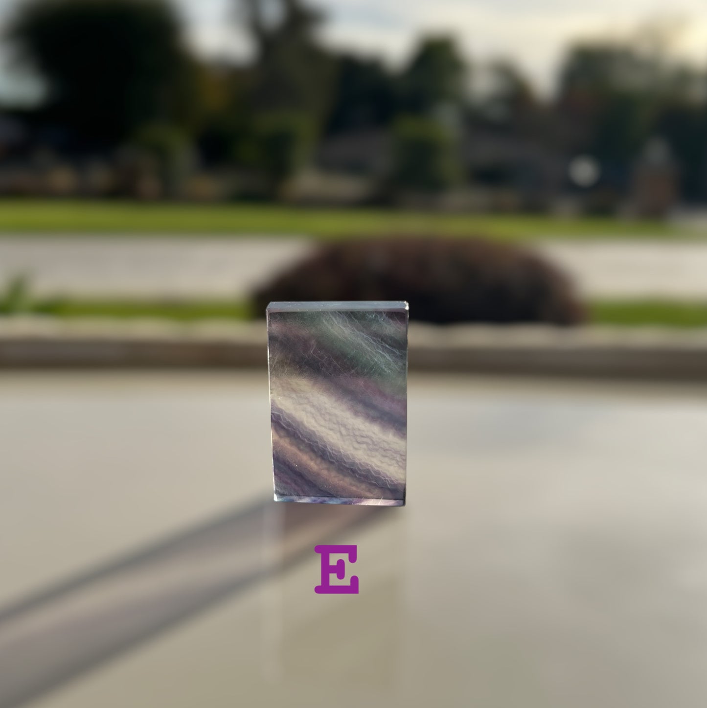 AAA Grade Fluorite Crystal Slab (S-medium) Batch#2