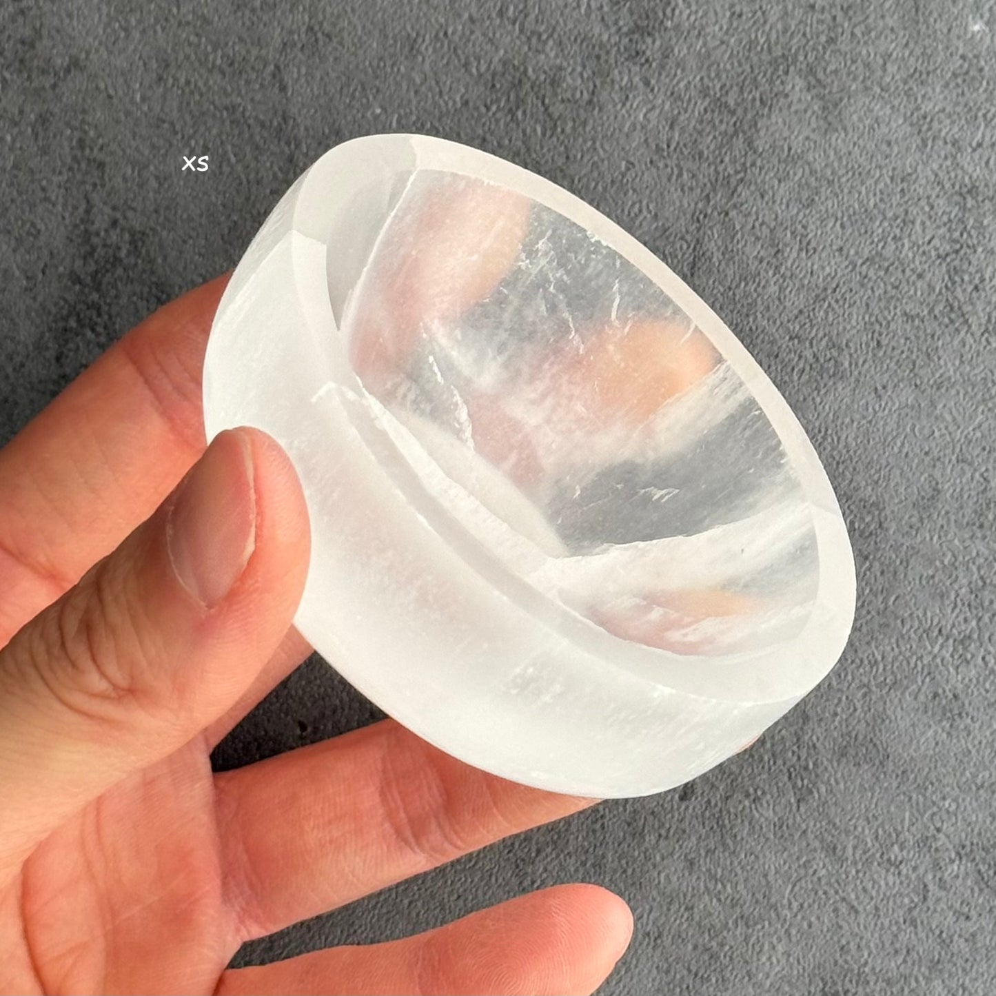 透石膏碗 圓形(中)