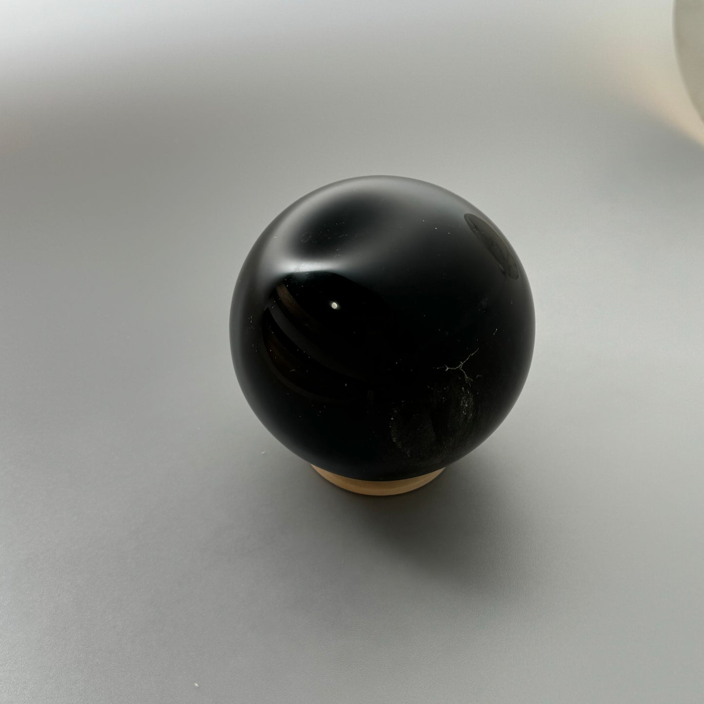 Gold Sheen Obsidian Crystal Sphere