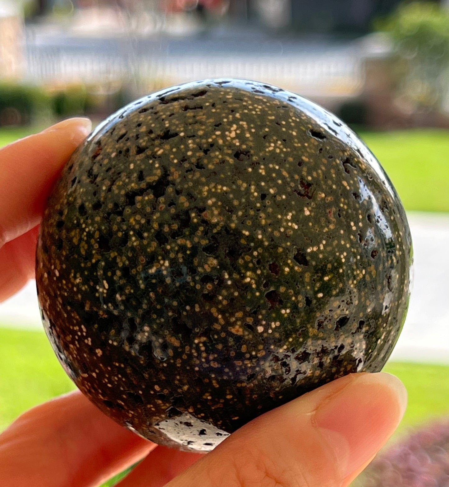 Ocean Jasper Crystal Sphere (M)
