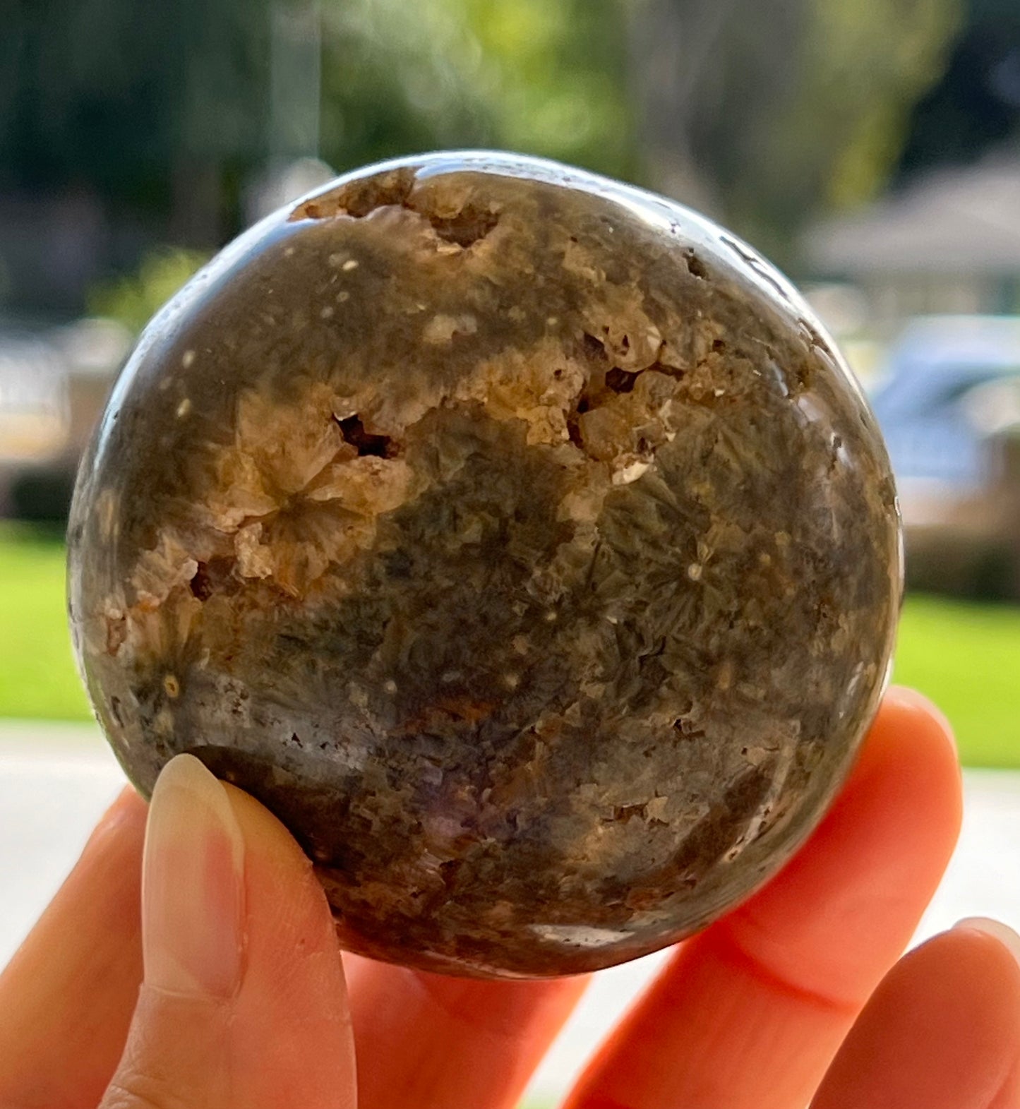 Ocean Jasper Crystal Sphere (M)