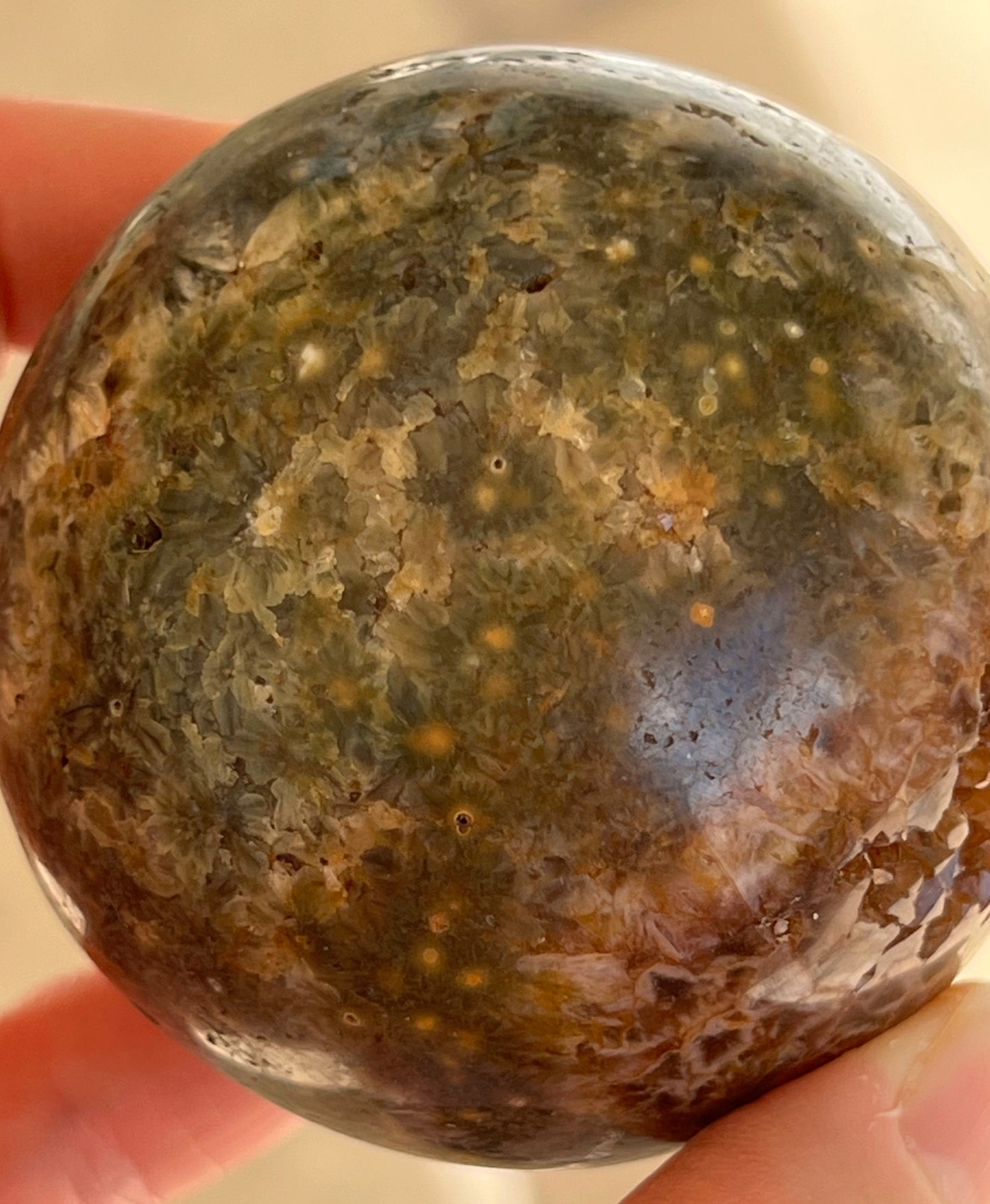 Ocean Jasper Crystal Sphere (M)