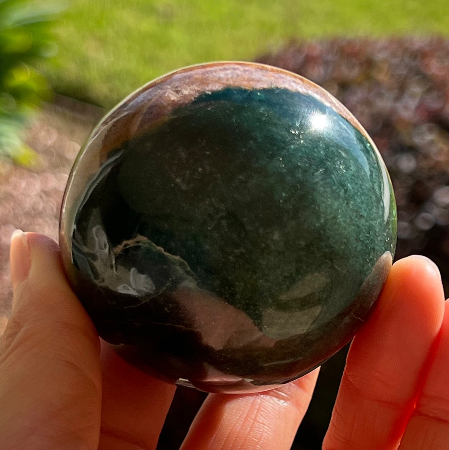 Ocean Jasper Crystal Sphere (M)