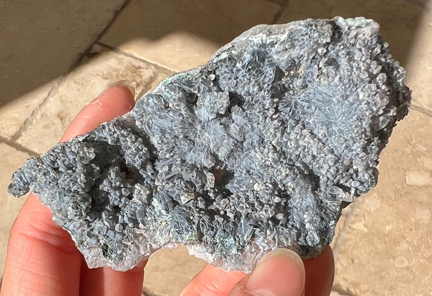 紫水晶花盤水晶(S)