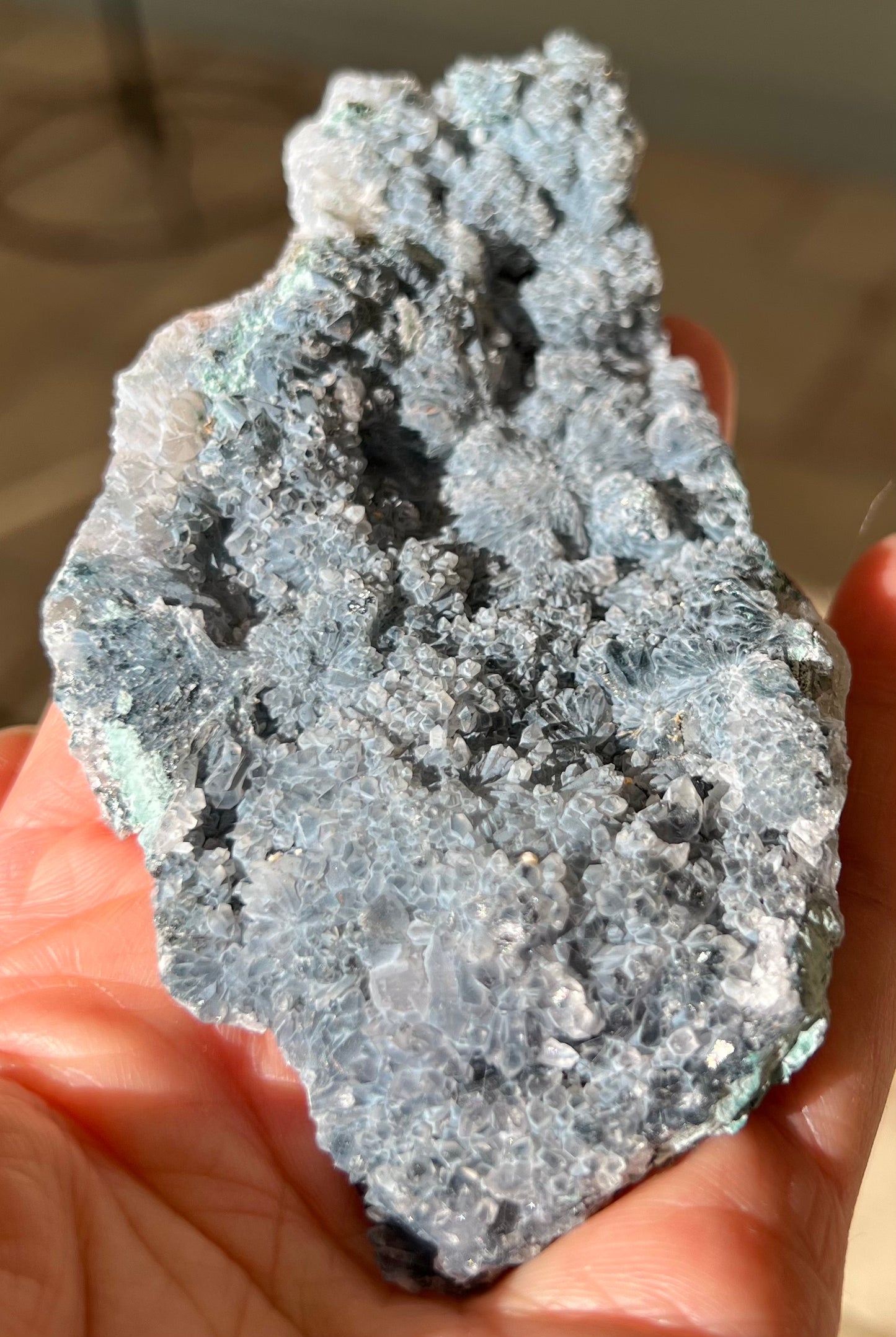 紫水晶花盤水晶(S)