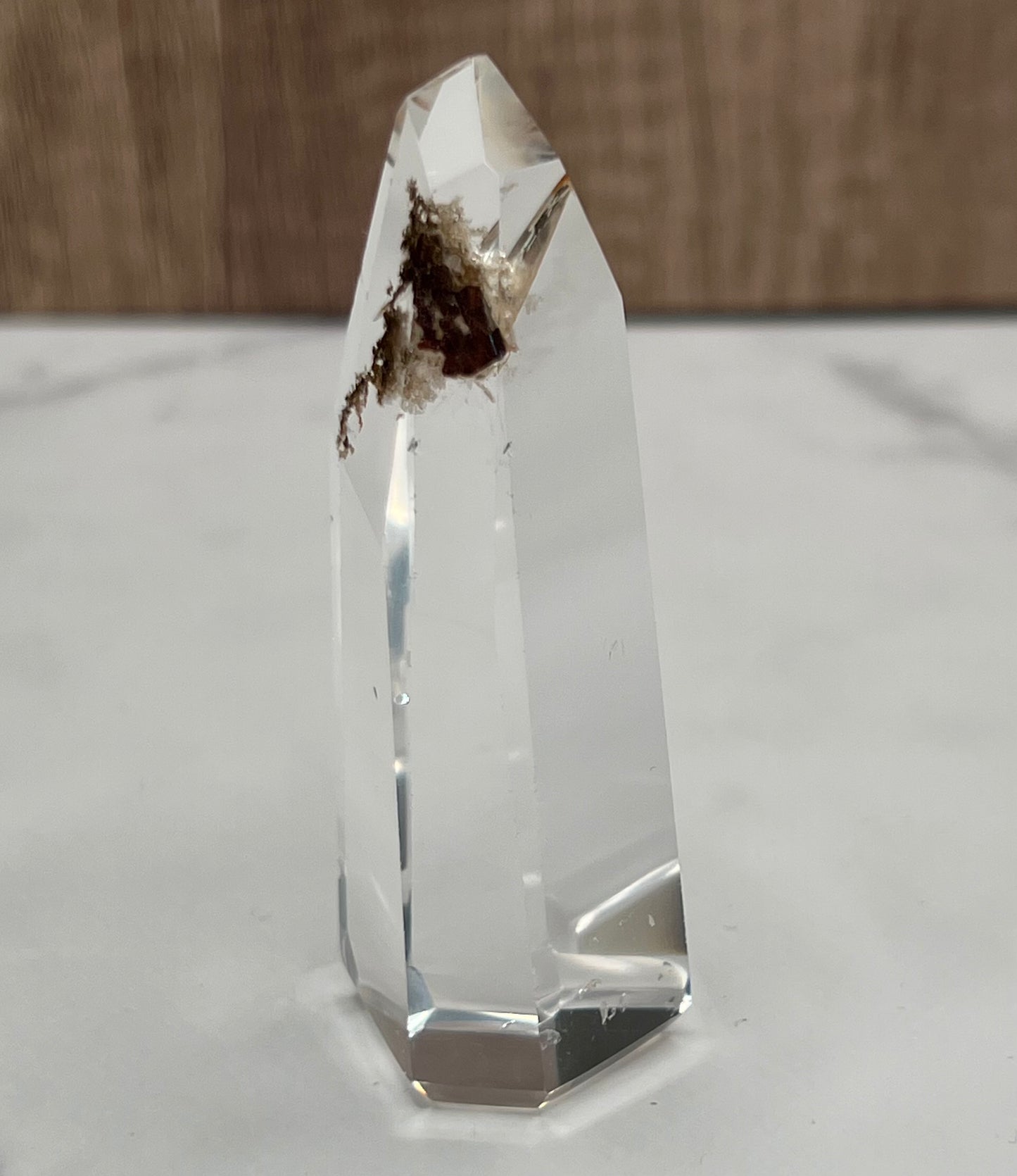 Lodolite 水晶(花園石英)塔