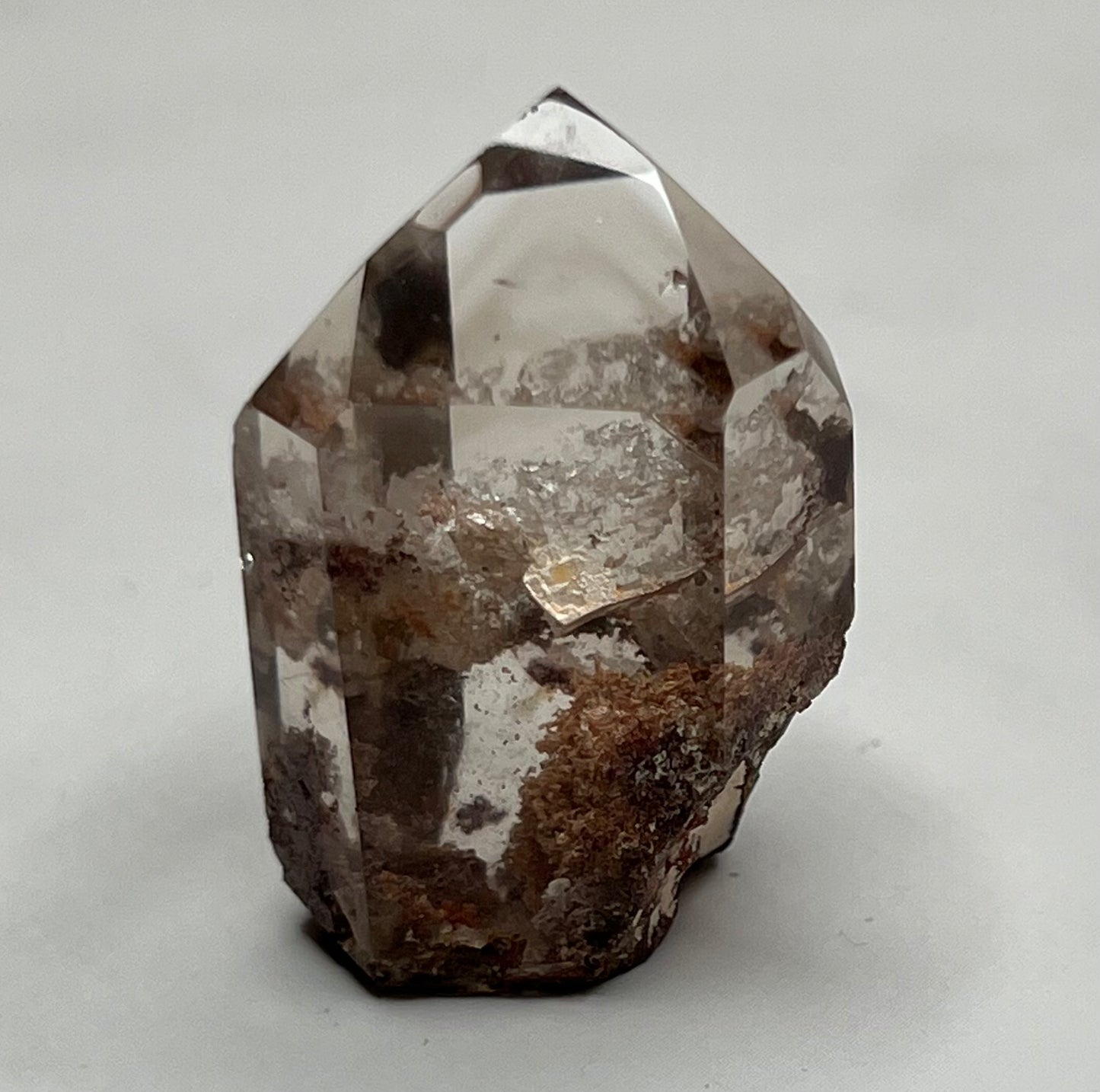 Lodolite 水晶(花園石英)塔