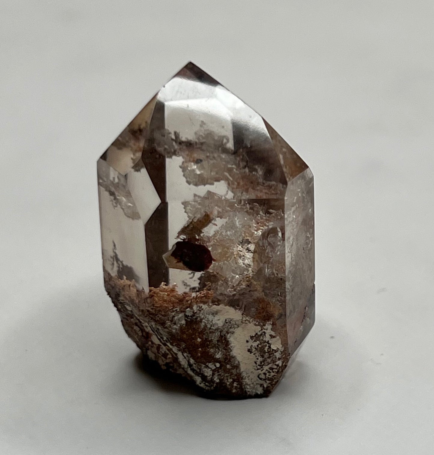 Lodolite 水晶(花園石英)塔