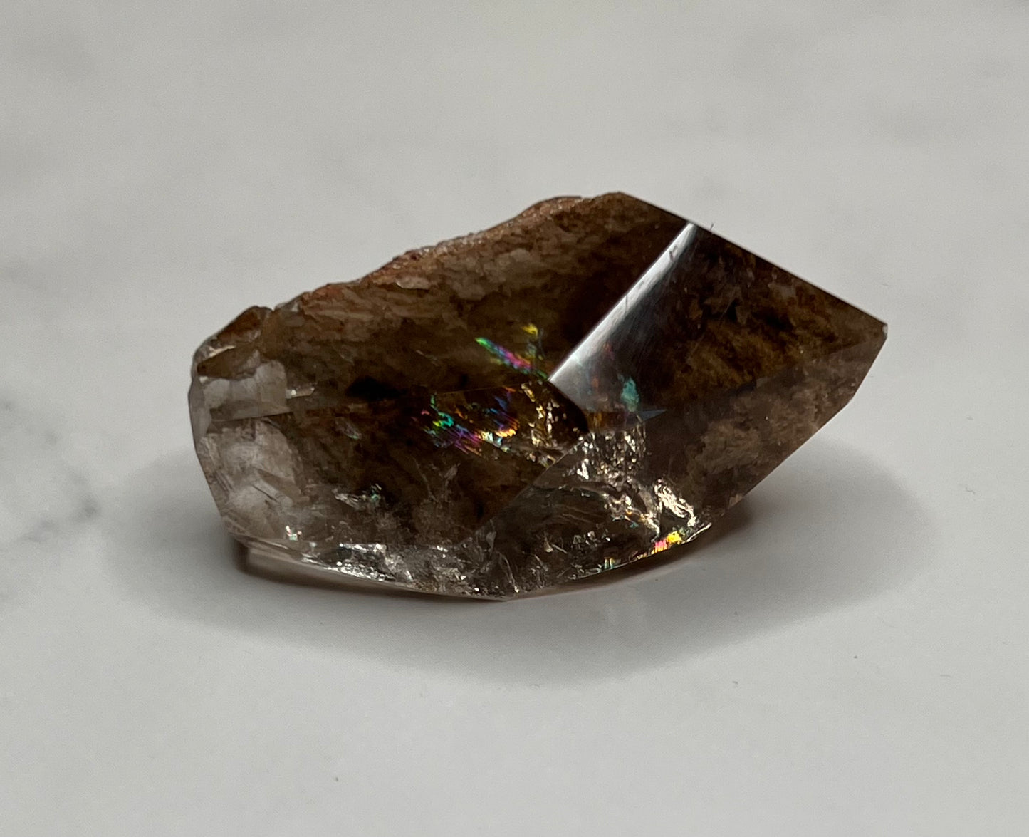 Lodolite 水晶(花園石英)塔