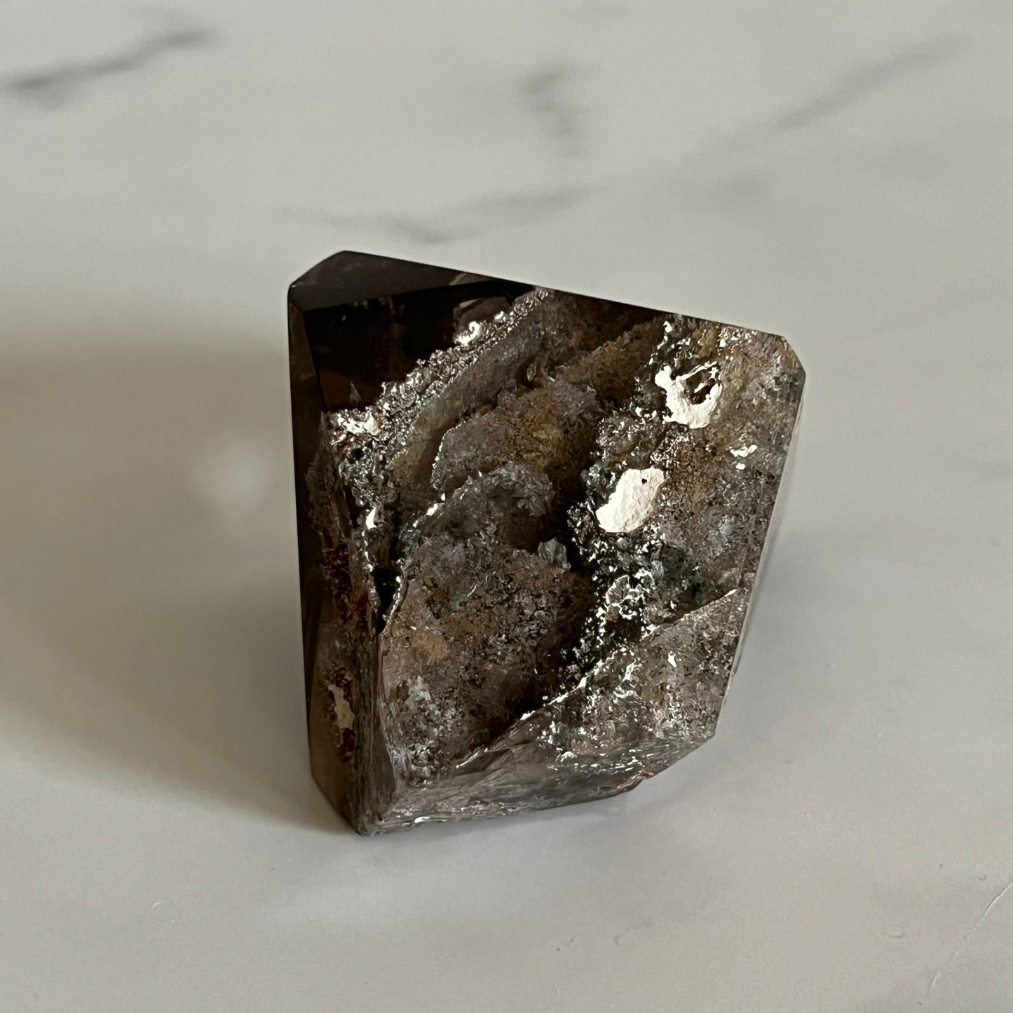 Lodolite 水晶(花園石英)塊
