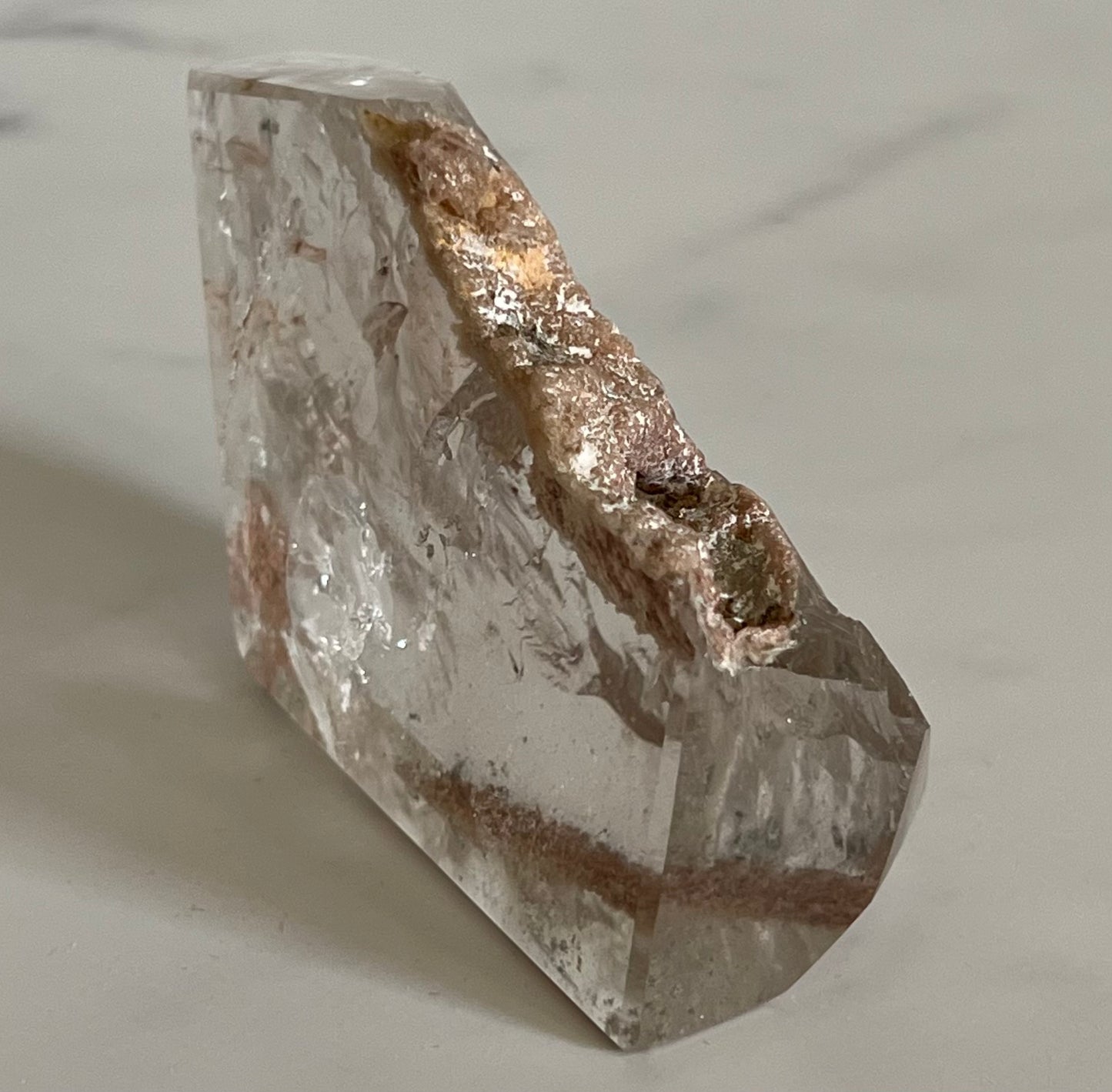 Lodolite 水晶(花園石英)塊