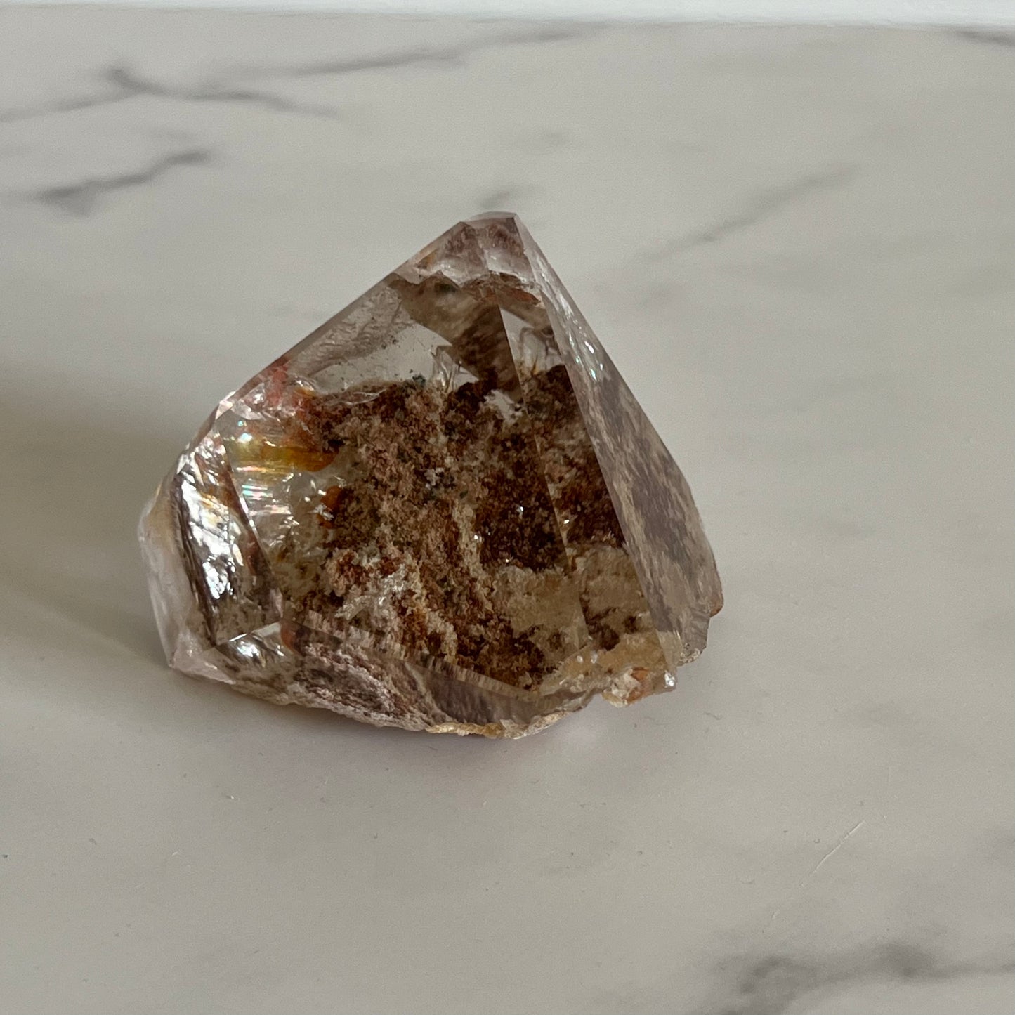 Lodolite 水晶(花園石英)塊