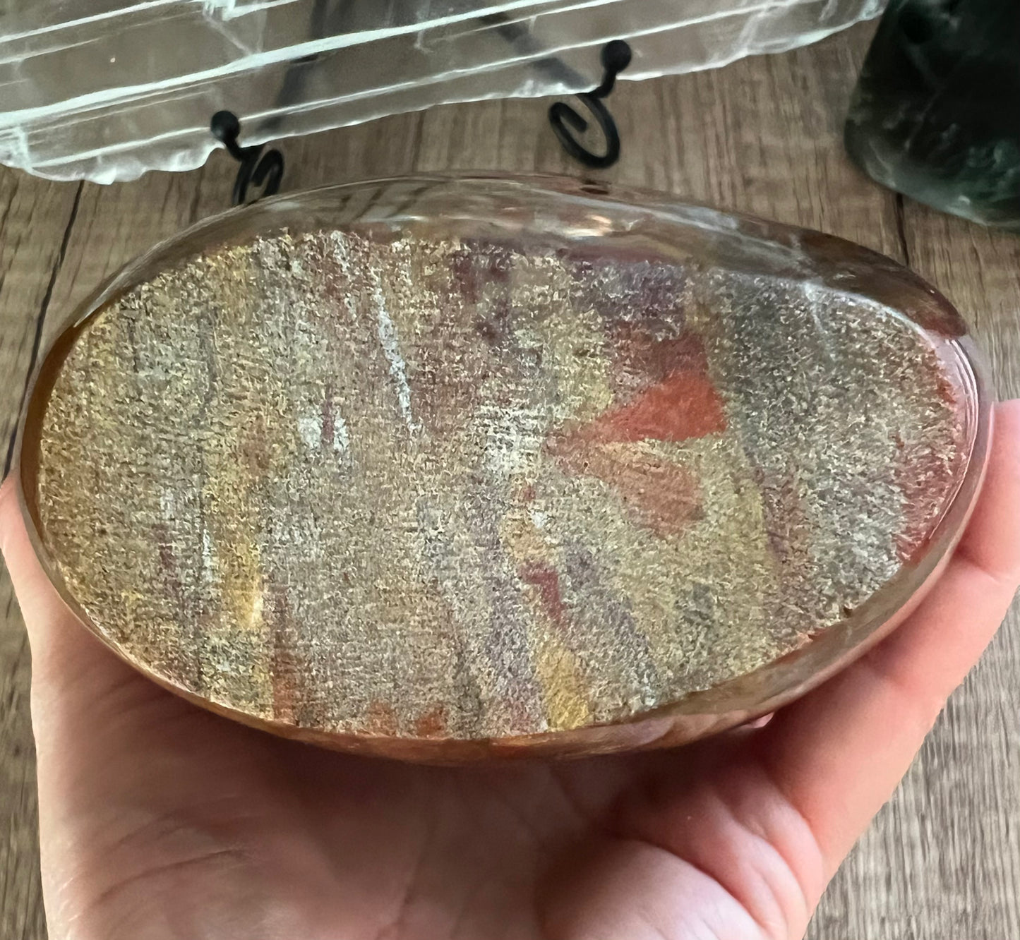 木化石 水晶 自由型態 (L)