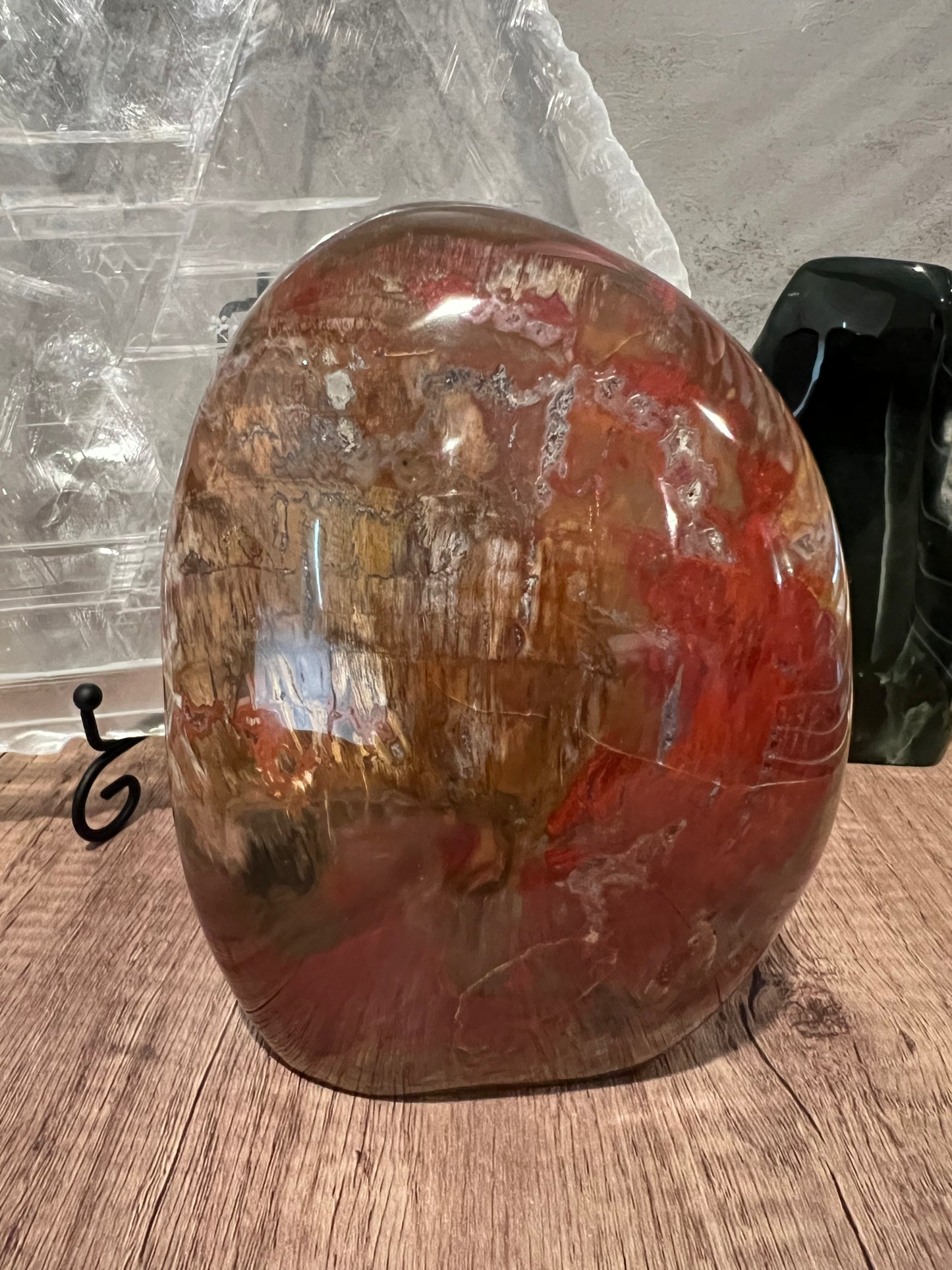 木化石 水晶 自由型態 (L)