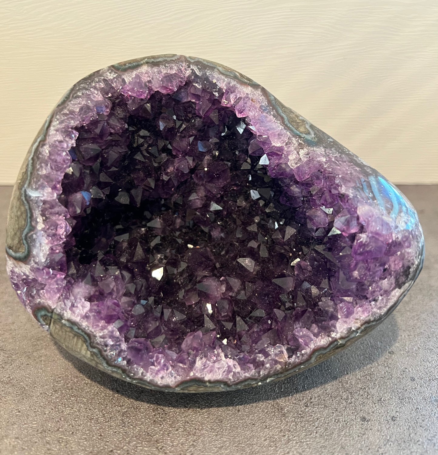 Amethyst Crystal Geode (M)