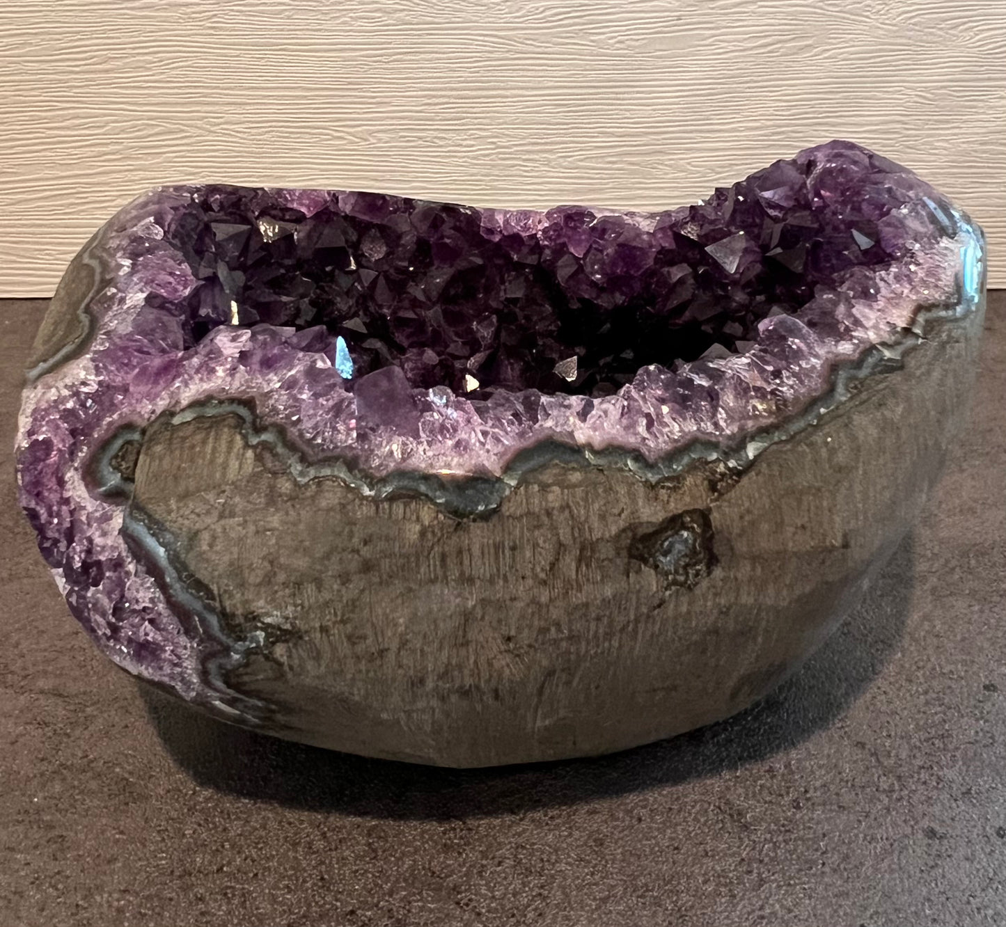 Amethyst Crystal Geode (M)