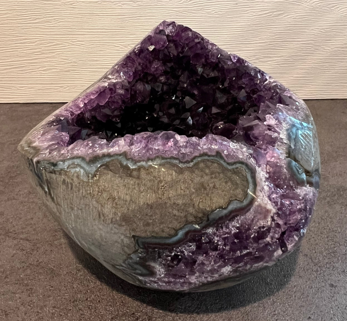Amethyst Crystal Geode (M)