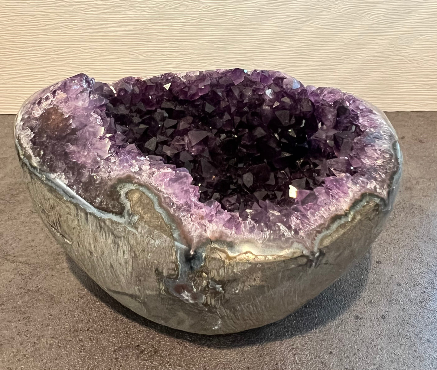 Amethyst Crystal Geode (M)