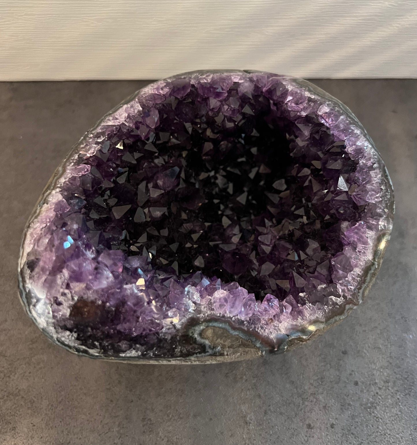 Amethyst Crystal Geode (M)