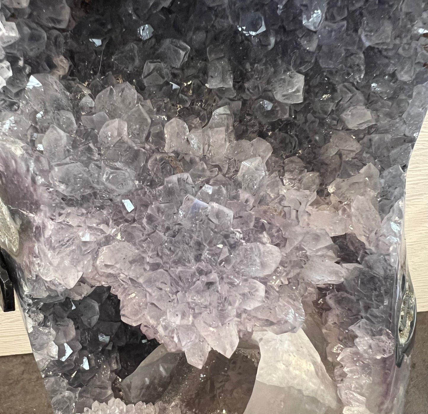 Amethyst Crystal with Stand (L)