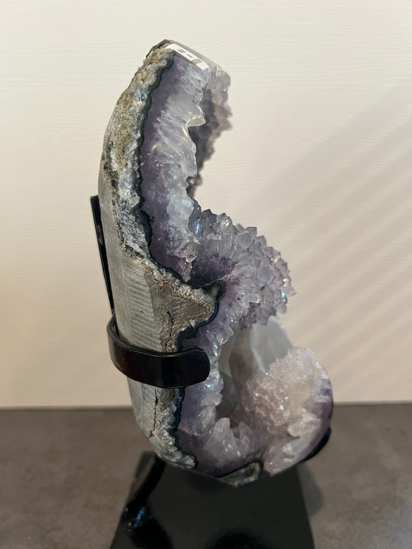 Amethyst Crystal with Stand (L)