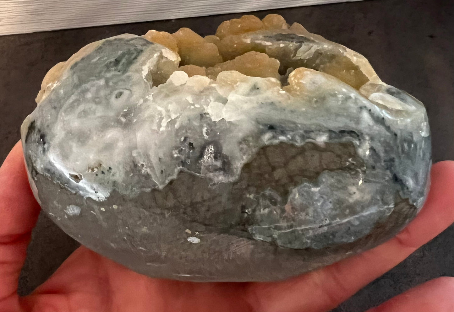黃紫水晶晶洞(小)