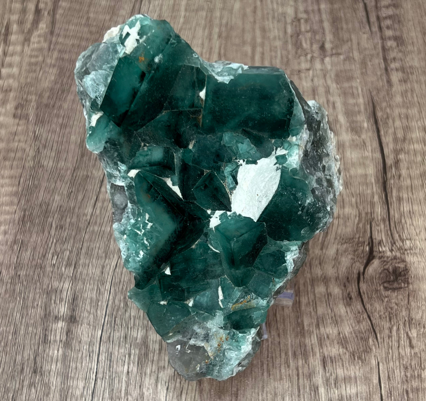 綠色螢石水晶標本