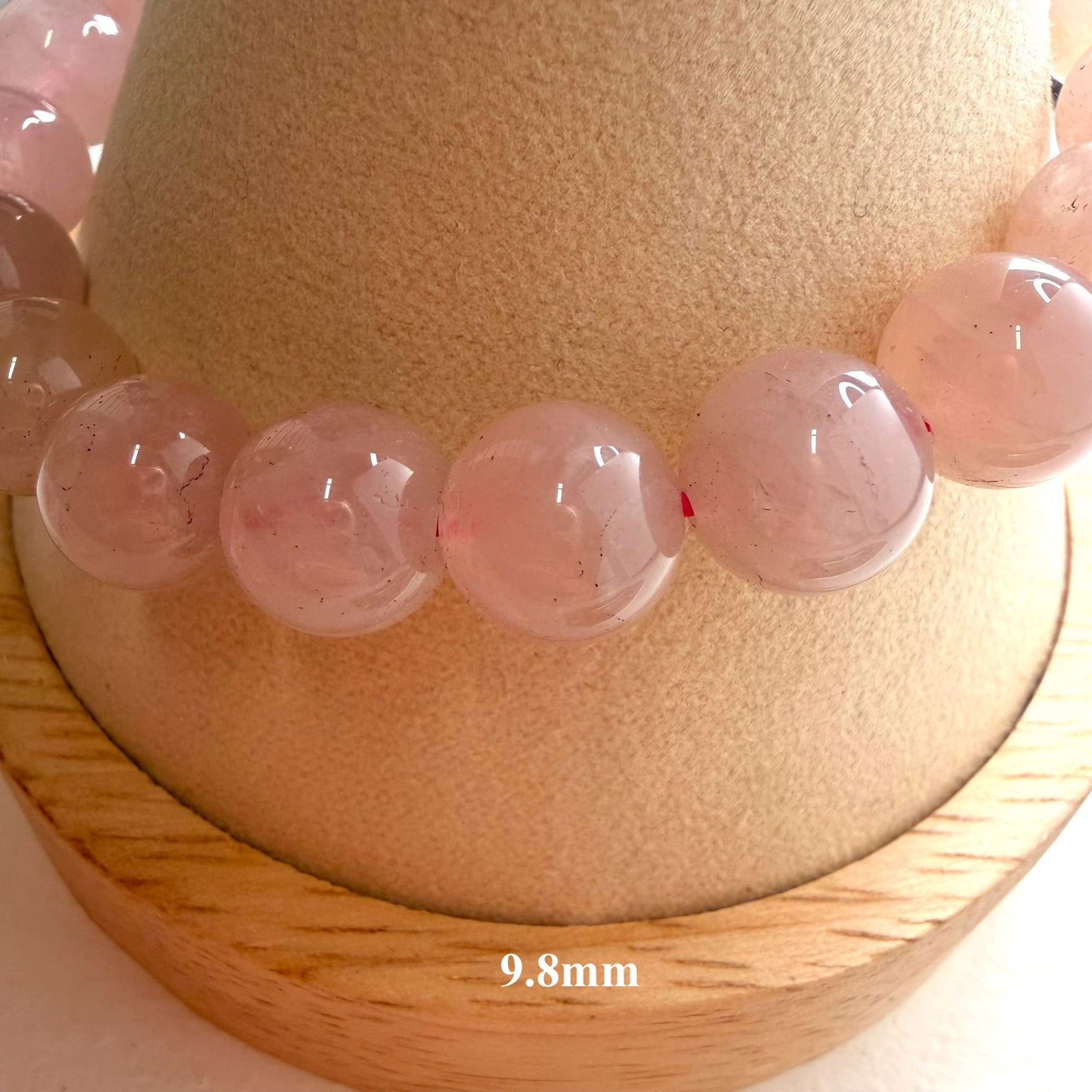 Lavender Rose Quartz Beaded Bracelets