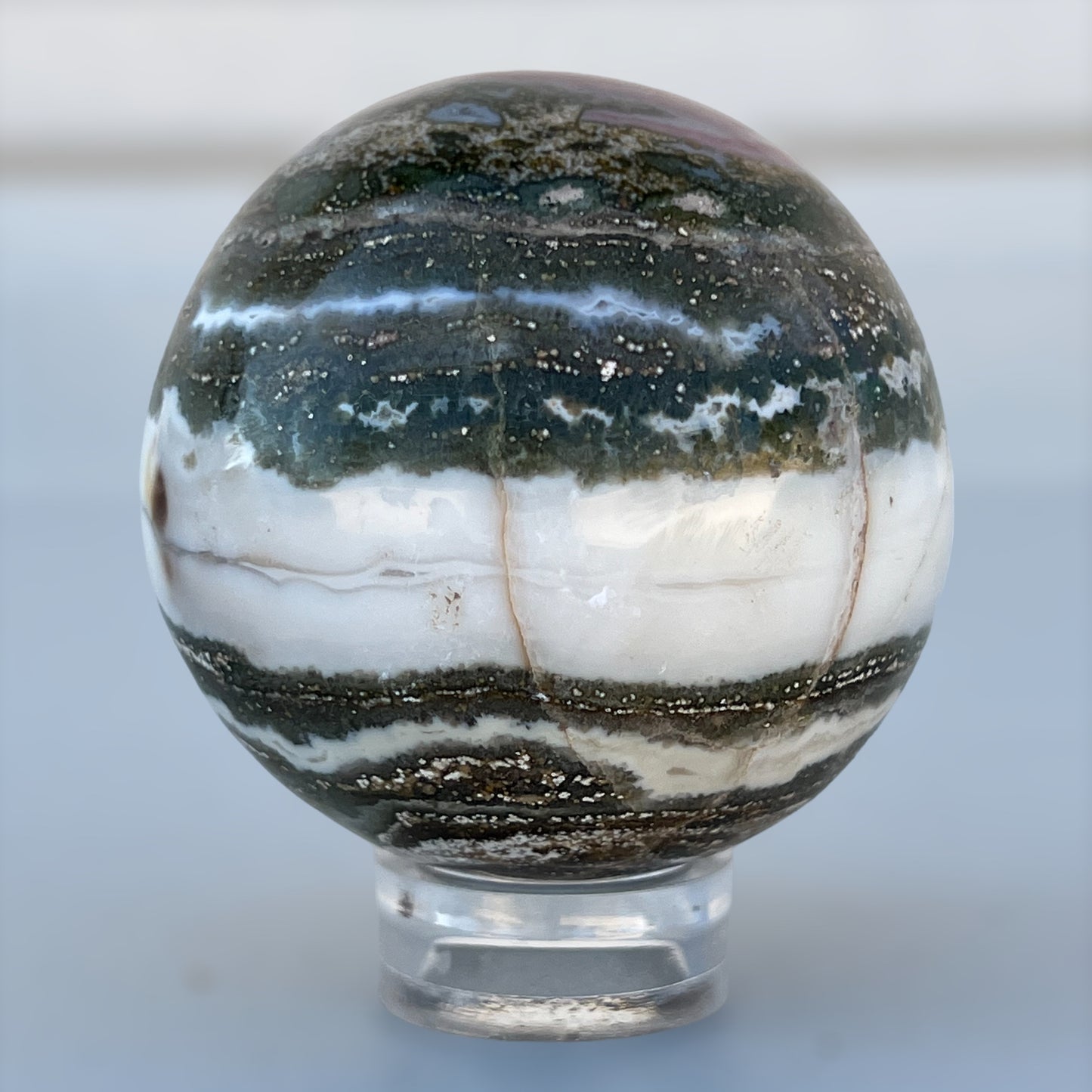 Ocean Jasper Crystal Sphere (M)