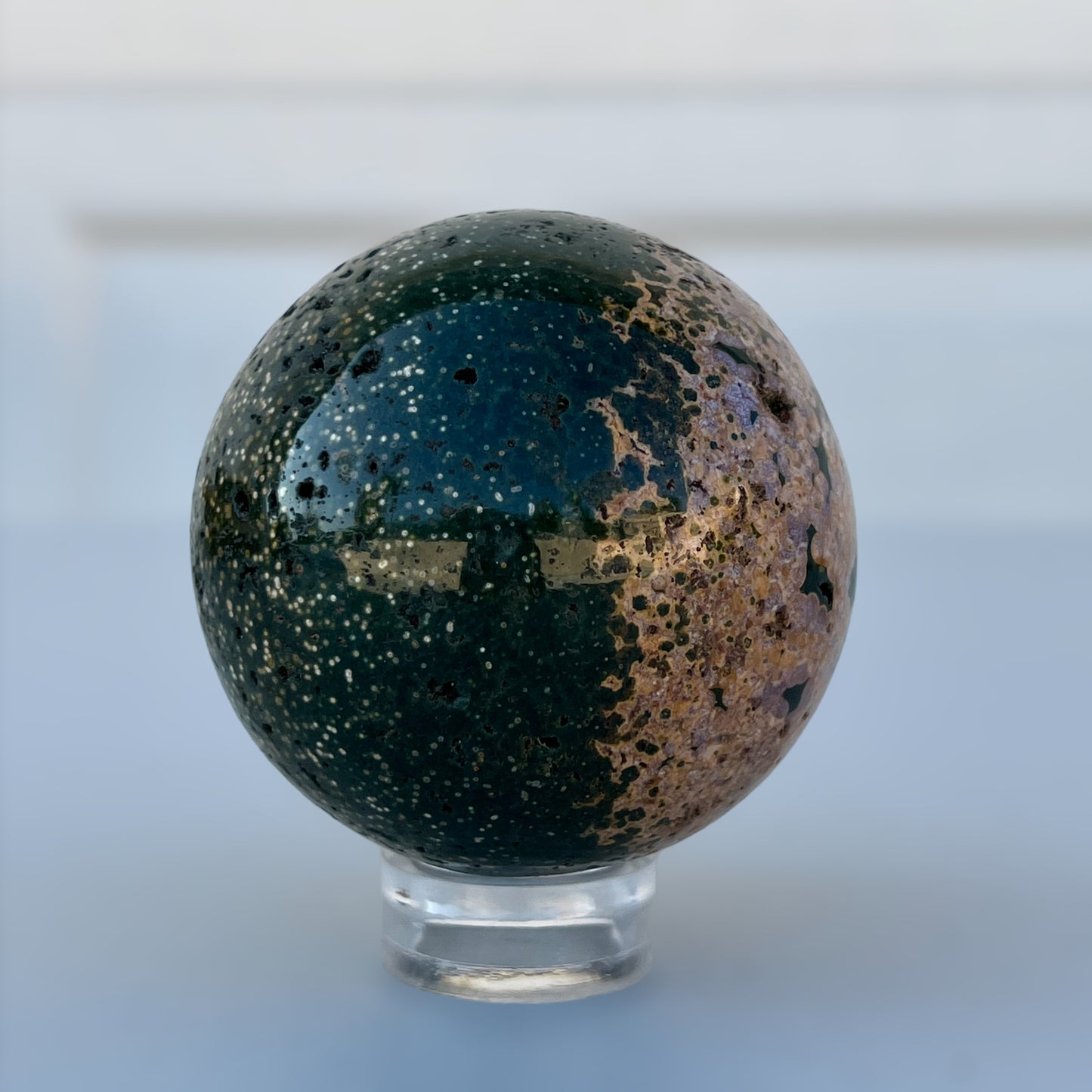 Ocean Jasper Crystal Sphere (M)
