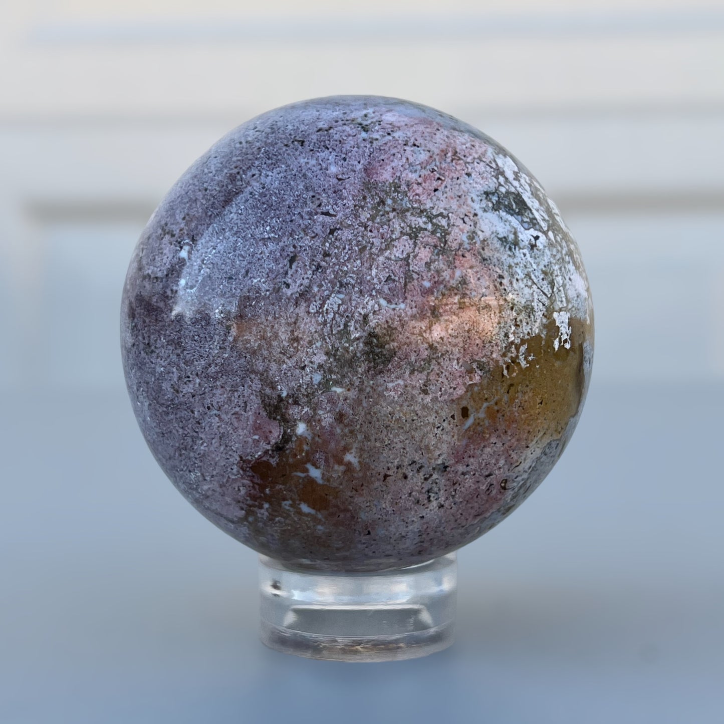 Ocean Jasper Crystal Sphere (M)