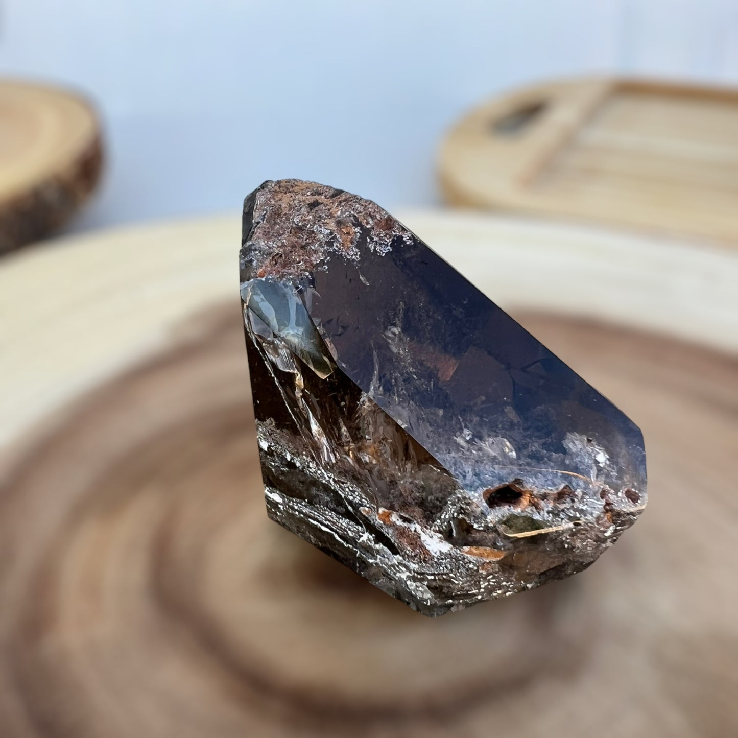 Lodolite 水晶(花園石英)塊