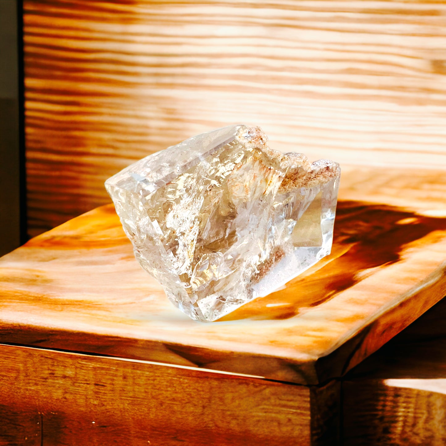 Lodolite 水晶(花園石英)塊