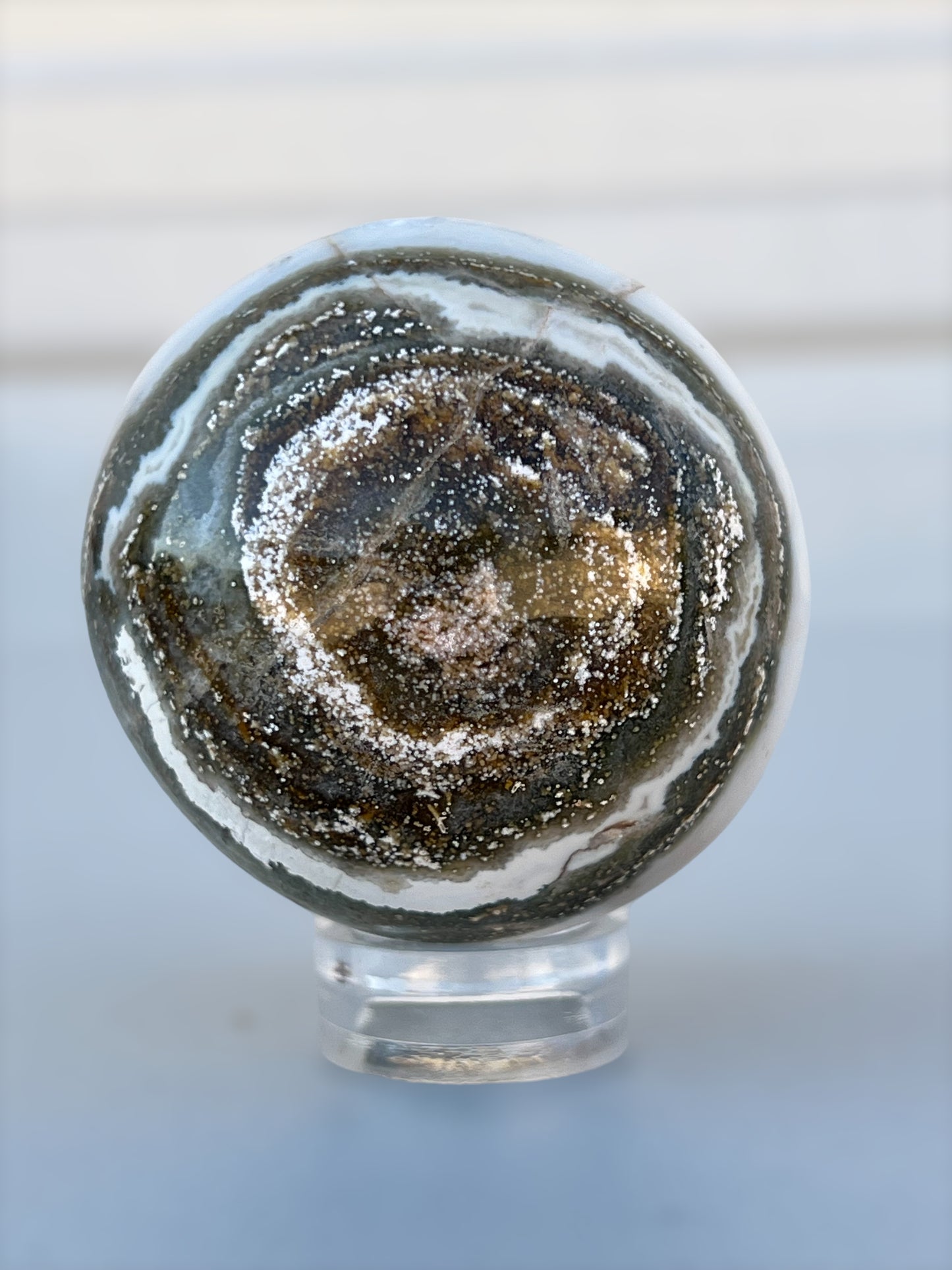 Ocean Jasper Crystal Sphere (M)