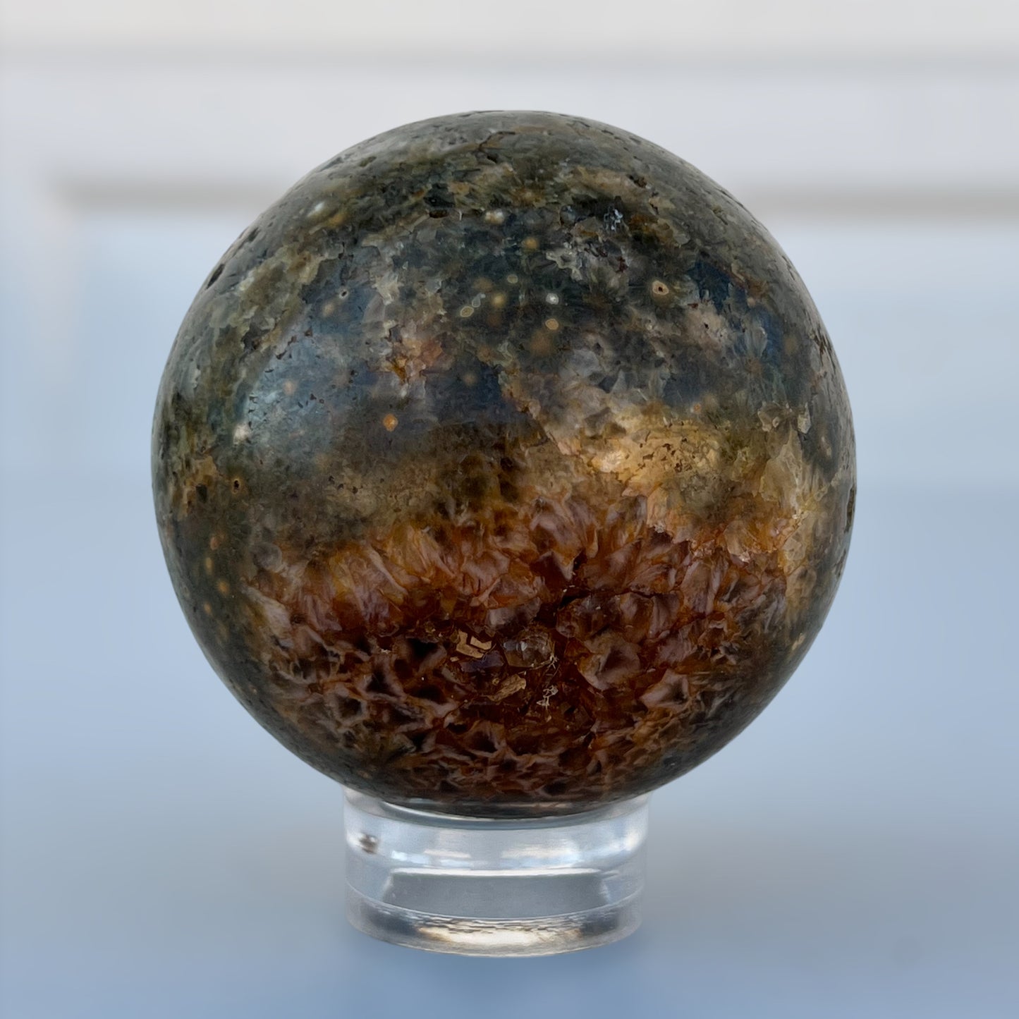 Ocean Jasper Crystal Sphere (M)