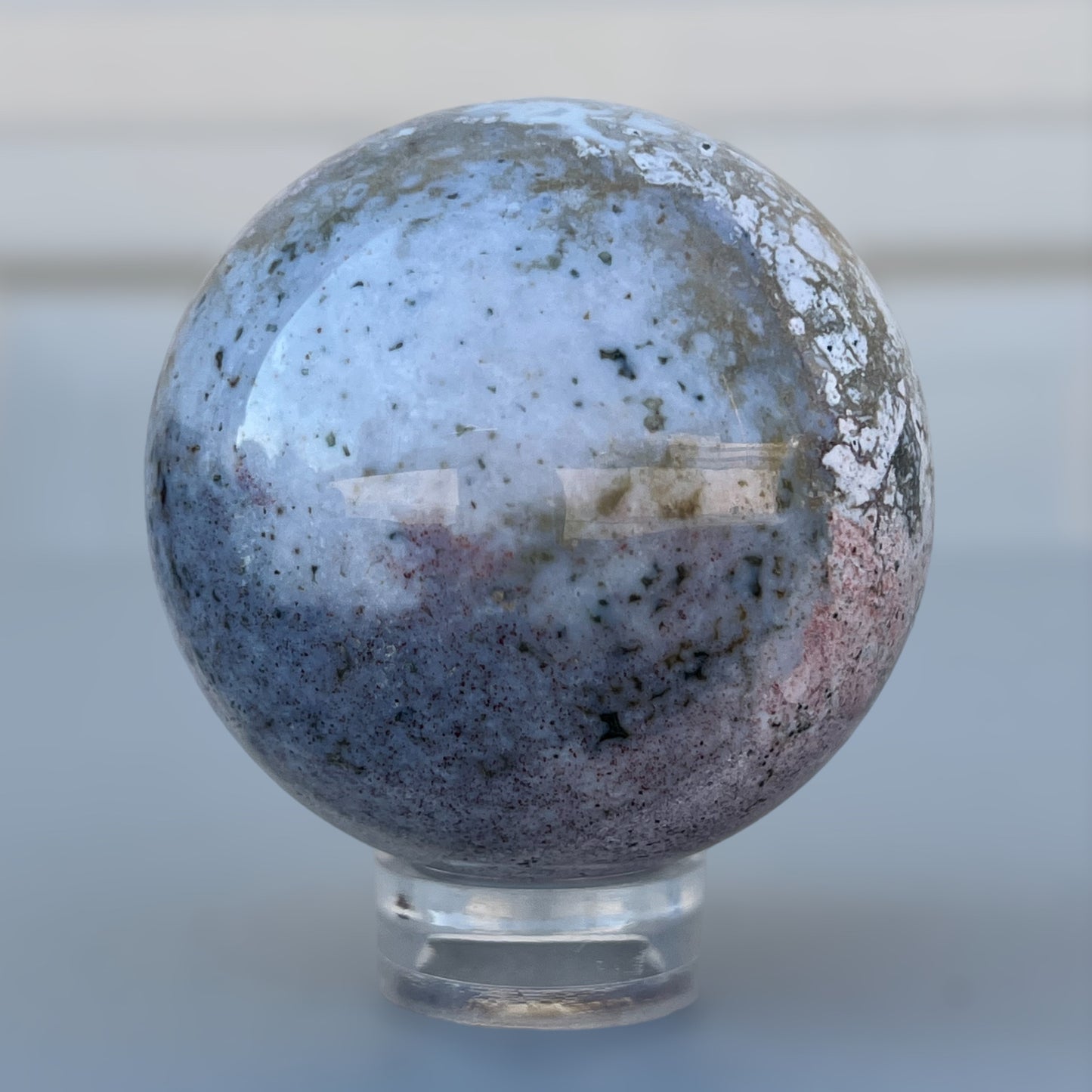 Ocean Jasper Crystal Sphere (M)