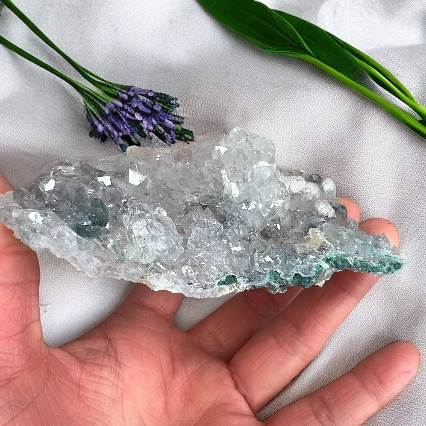 紫水晶花盤(小)