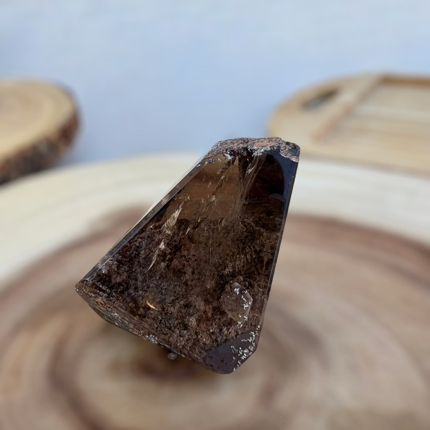 Lodolite 水晶(花園石英)塊