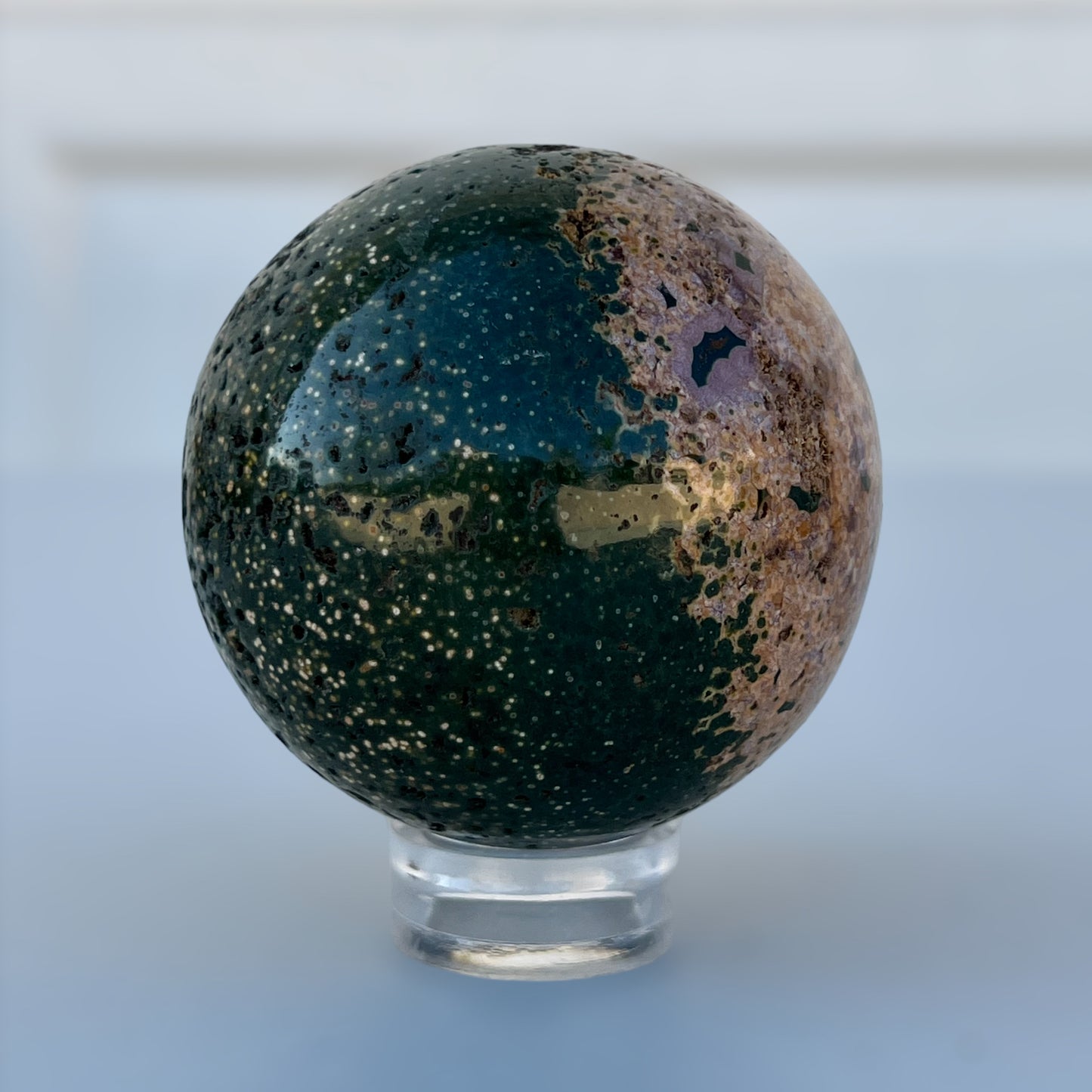 Ocean Jasper Crystal Sphere (M)