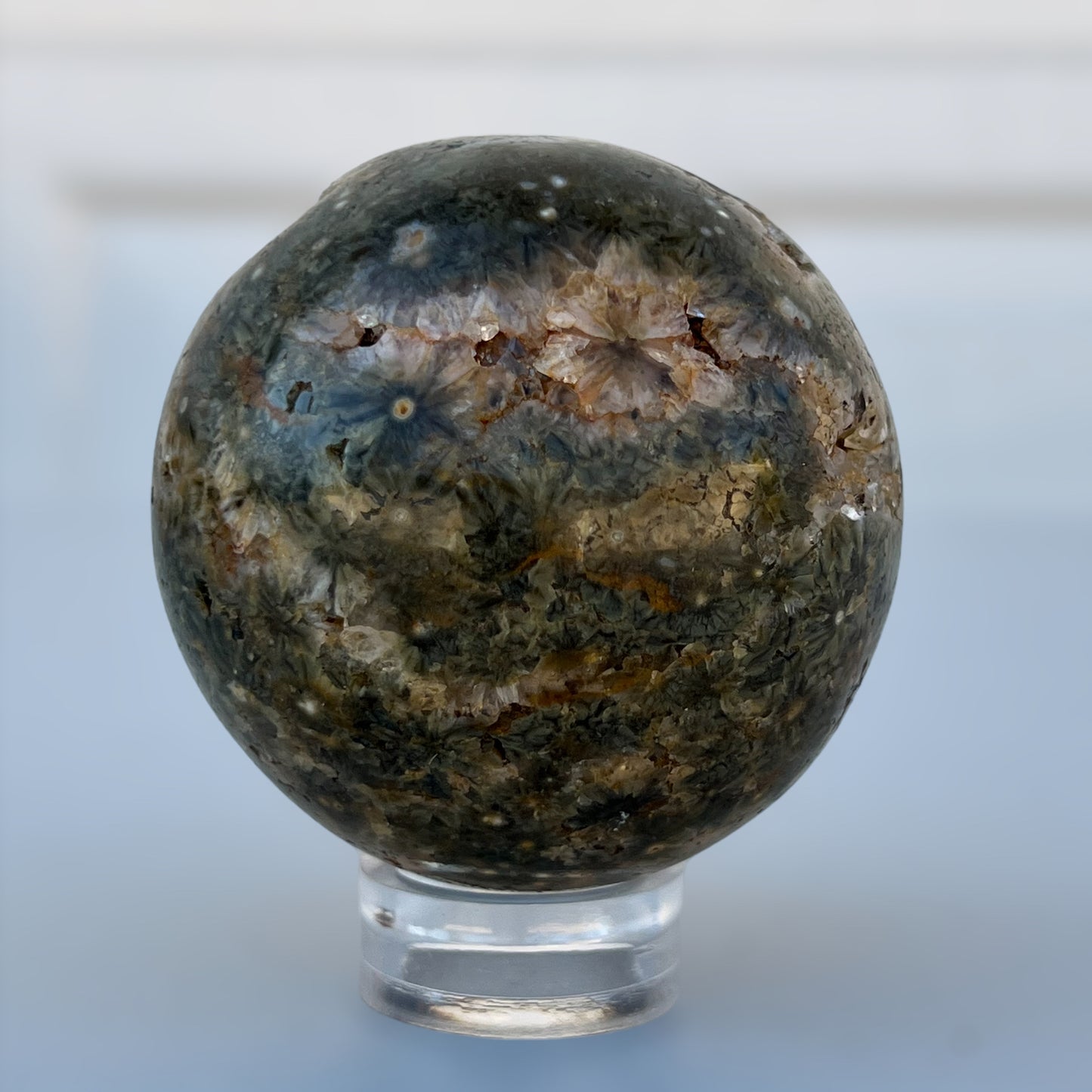 Ocean Jasper Crystal Sphere (M)