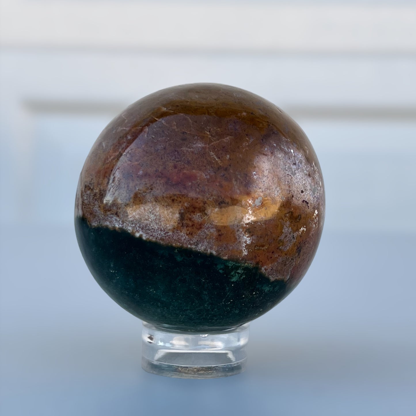 Ocean Jasper Crystal Sphere (M)