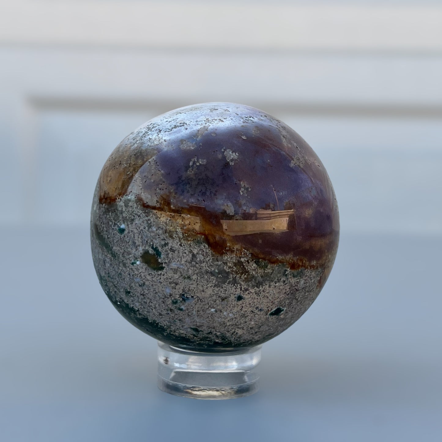 Ocean Jasper Crystal Sphere (M)