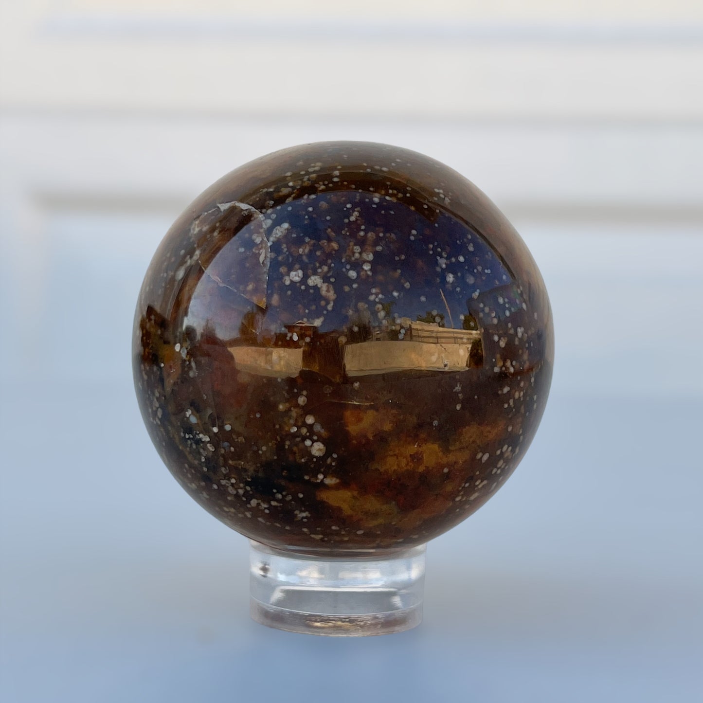Ocean Jasper Crystal Sphere (M)