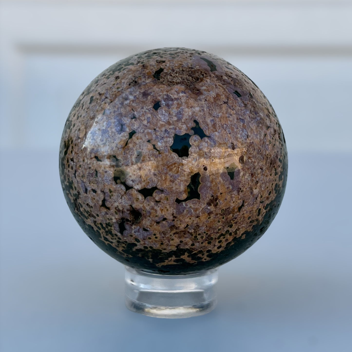 Ocean Jasper Crystal Sphere (M)