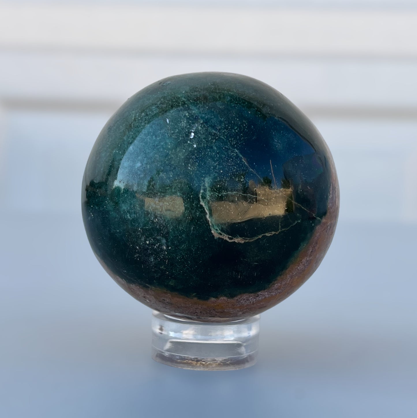 Ocean Jasper Crystal Sphere (M)