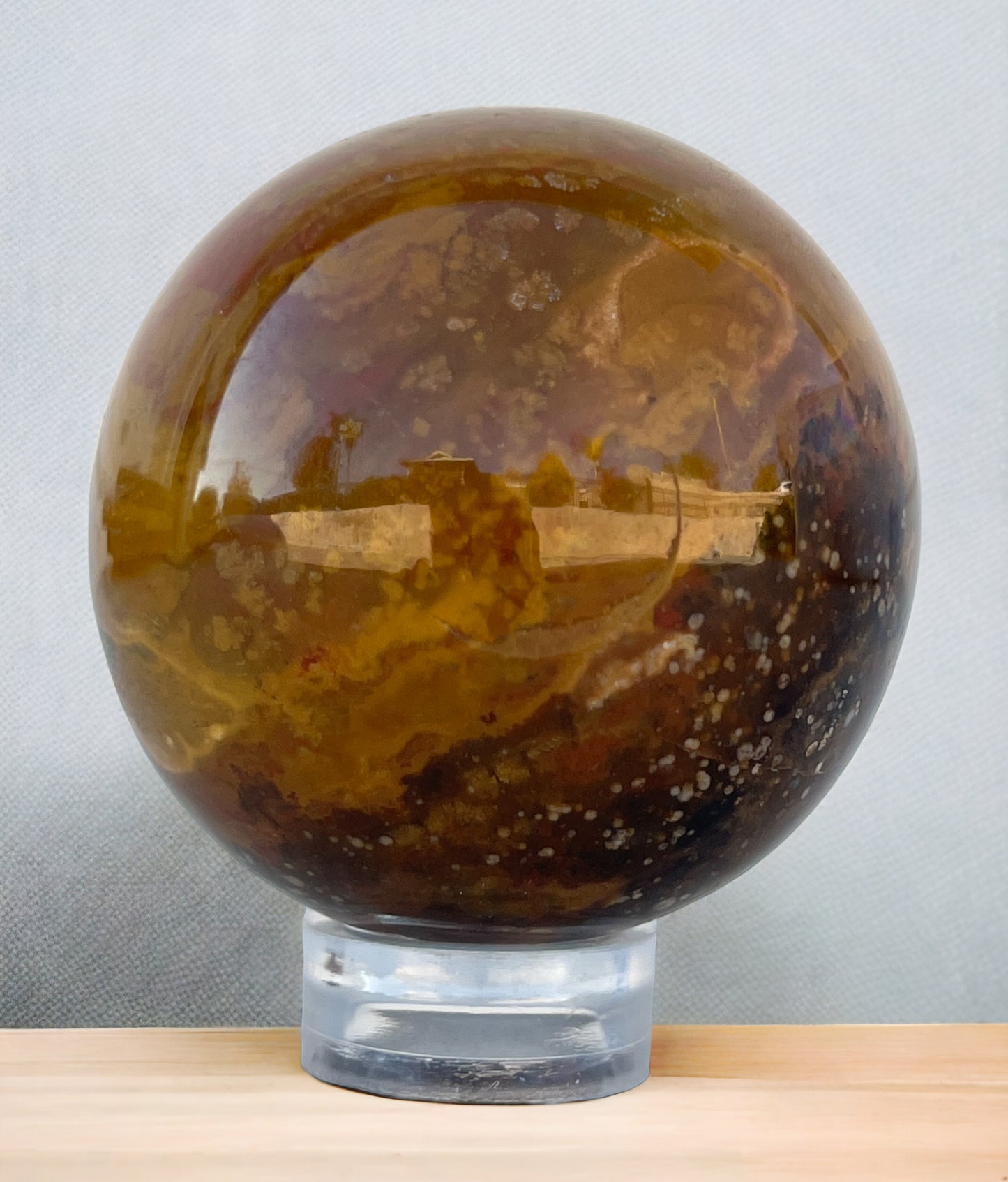 Ocean Jasper Crystal Sphere (M)