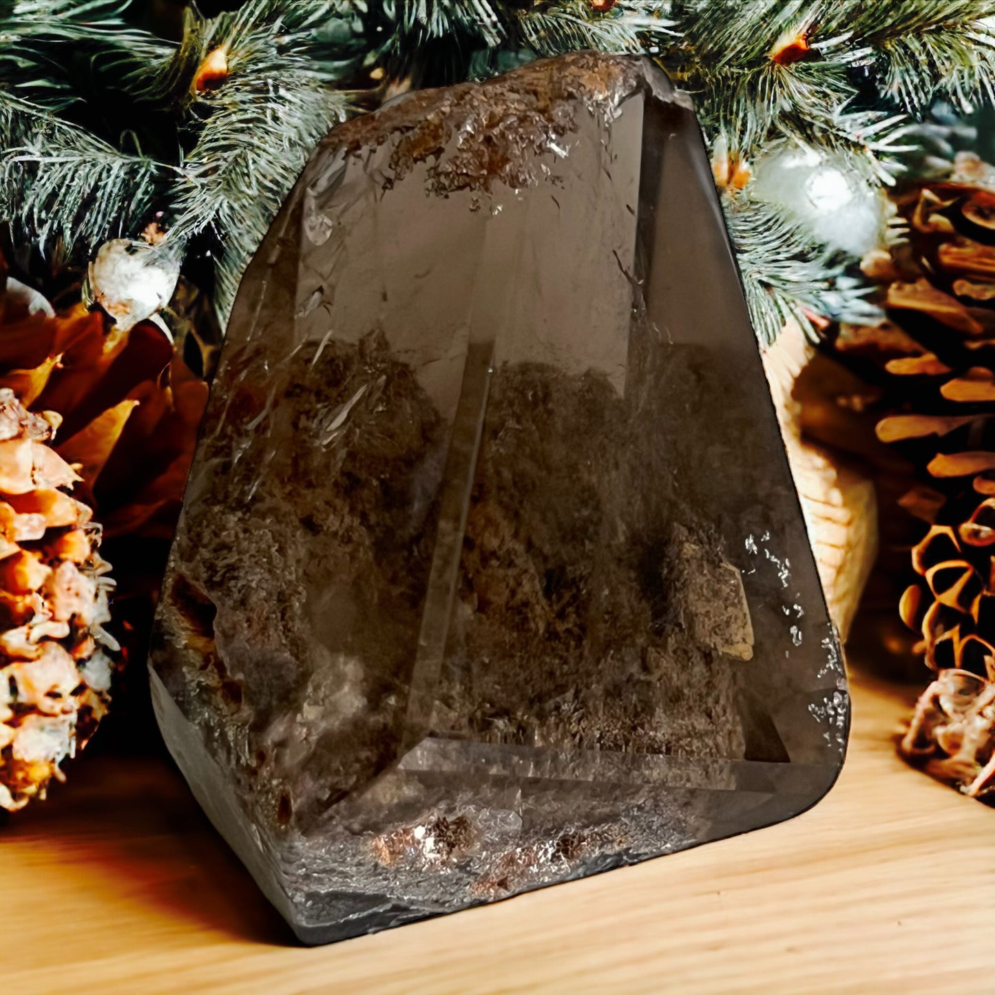 Lodolite 水晶(花園石英)塊