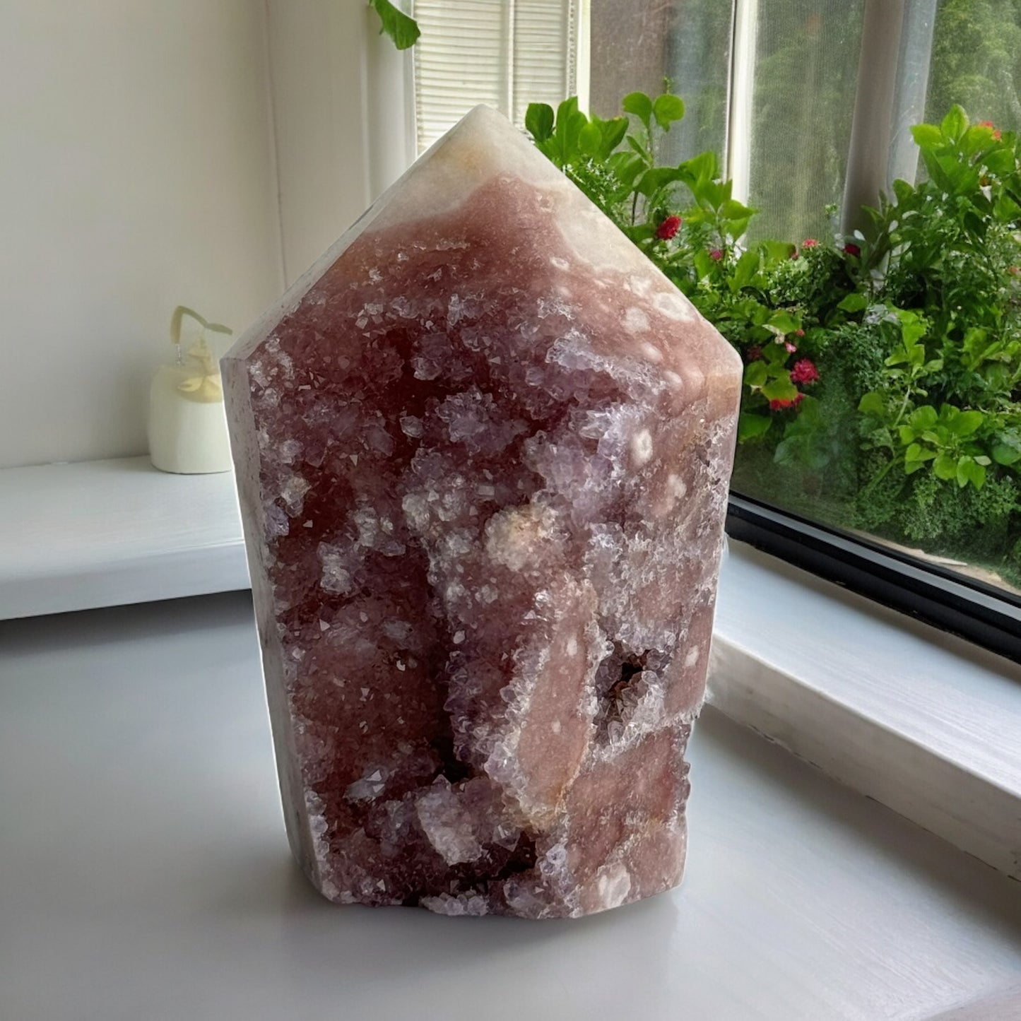 粉紅紫水晶塔(男)