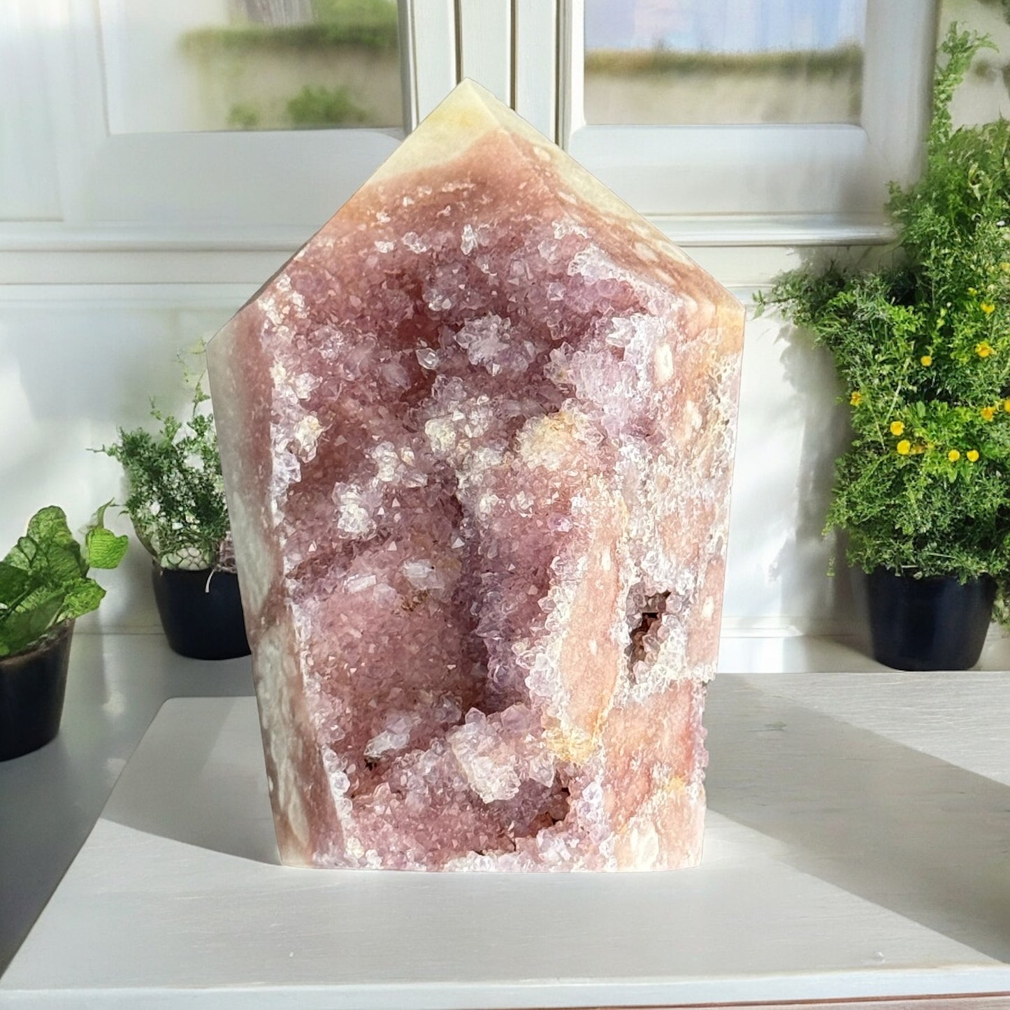 粉紅紫水晶塔(男)